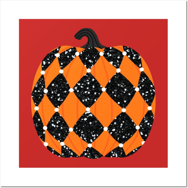 Cute Pumpkin Halloween Wall Art by trendybestgift